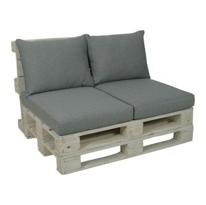 GO-DE Textil Sada sedáků na paletový nábytek (šedá)