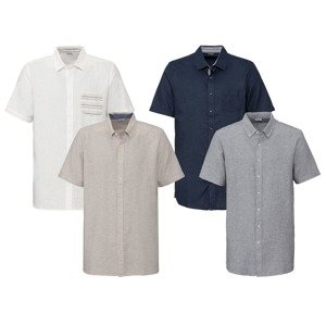 LIVERGY® Pánská lněná košile "Regular Fit" (male)