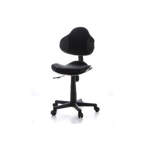 hjh OFFICE Dětská otočná židle KIDDY GTI-2 (Žádný údaj#household/office chair, černá/šedá)