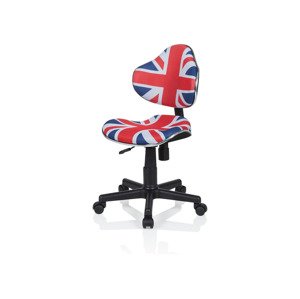 hjh OFFICE Dětská otočná židle KIDDY GTI-2 (Žádný údaj#household/office chair, modrá/červená/bílá)