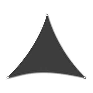 SIENA GARDEN Sluneční plachta Solino (5 x 5 m, šedá, trojúhelníková)