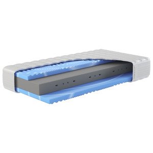 Hn8 Schlafsysteme 7zónová matrace ze studené pěny XXL Gelstar KS (H4, 120 X 200 CM)