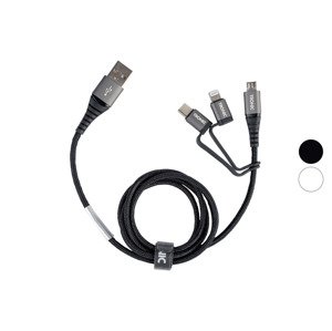 TRONIC® Datový a nabíjecí kabel 3 v 1, USB-C, Li