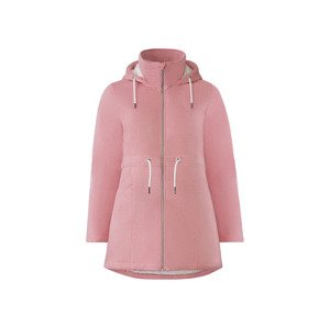 esmara® Dámský úpletový fleecový kabát XXL (3XL(56/58), světle růžová)