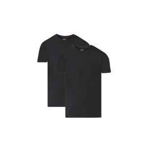 MEXX Pánské spodní triko "Regular Fit", 2 kus (adult#male#no, XL, černá / kulatý výstřih)