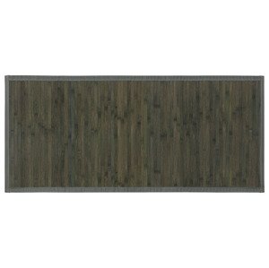 LIVARNO home Bambusový koberec, 57 x 130 cm (šedá)