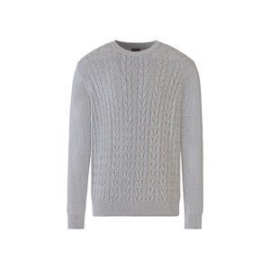 LIVERGY® Pánský svetr (male, S (44/46), šedá)