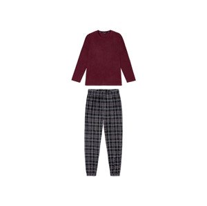 LIVERGY® Pánské pyžamo (S (44/46), bordó)