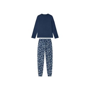 esmara® Dámské pyžamo (L (44/46), vzor / tmavě modrá)