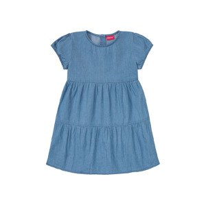 lupilu® Dívčí šaty (child#female#ne, 110/116, tmavě modrá)