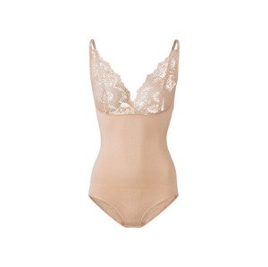 esmara® Dámské tvarující body (adult#female#ne, XL (48/50), úzká ramínka / béžová)