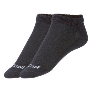 Dámské nízké ponožky, 2 páry (35/38, černá)