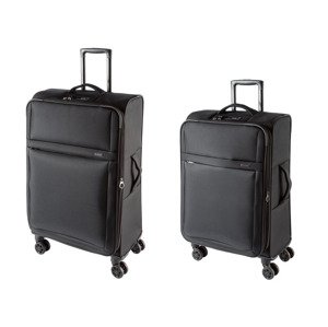 TOPMOVE® Sada cestovních kufrů 69 l + 108 l, čern (adult)