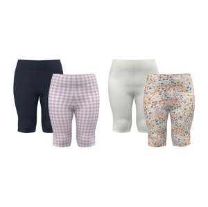 lupilu® Dívčí capri legíny, 2 kusy