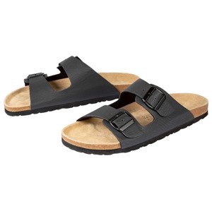 LIVERGY® Pánské pantofle (adult, 46, černá)