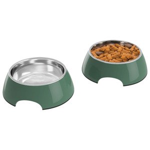 zoofari® Miska pro zvířata / Podložka na krmení (dog, miska na krmení / pití, malá, zelená)