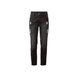 LIVERGY® Pánské džíny "Slim Fit", 3 délky (adult#male#ne, 56 (40/32), černá)