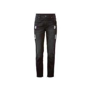 LIVERGY® Pánské džíny "Slim Fit", 3 délky (adult#male#ne, 52 (36/30), černá)