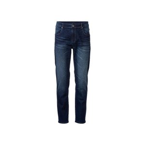 LIVERGY® Pánské džíny "Slim Fit", 3 délky (adult#male#ne, 52 (36/34), tmavě modrá)