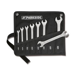 PARKSIDE® Sada dvojitých otevřených klíčů, 8dílná