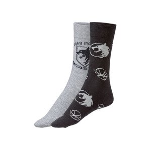 Dámské / Pánské ponožky, 2 páry (35/38, zaklínač)