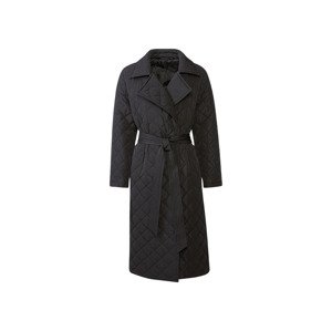 esmara® Dámský prošívaný kabát (adult#female#ne, M (40/42), černá)