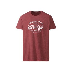 LIVERGY® Pánské triko (adult#male#no, XL (56/58), červená)
