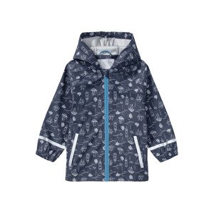 lupilu® Chlapecká nepromokavá bunda (child#male#ne, 86/92, námořnická modrá / vzor)