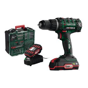 PARKSIDE® Sada s aku vrtacím šroubovákem PABS 20-L