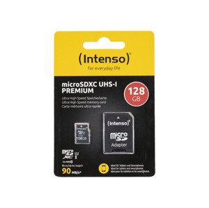 Intenso Paměťová karta microSDHC 128 GB UHS-I s