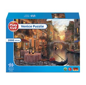 Playtive Puzzle, 1500 / 2000 dílků (2000 dílků / Benátky)