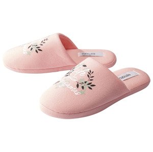esmara® Dámská domácí obuv (36/37, světle růžová)
