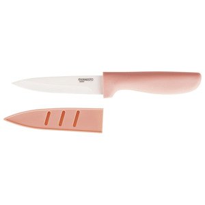 ERNESTO® Keramický kuchyňský nůž, 10 cm (světle růžová)