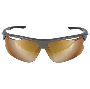 CRIVIT Cyklistické brýle s vyměnitelnými skly (šedá/oranžová)