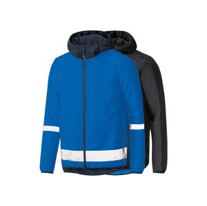 CRIVIT Pánská cyklistická obustranná bunda (XL (56/58), modrá)