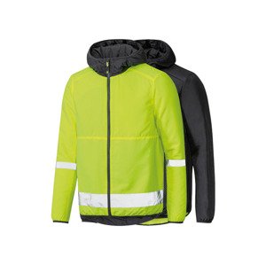 CRIVIT Pánská cyklistická obustranná bunda (L (52/54), žlutá)