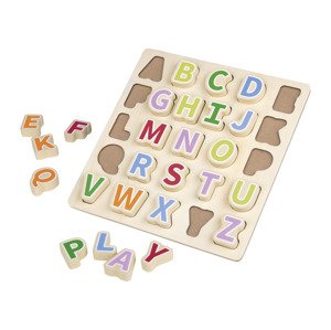 Playtive Dřevěné puzzle (puzzle ABC)