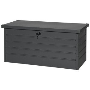 LIVARNO home Ocelový zahradní box, 330 l (steel#Storage boxes & cabinets#yes#uni)