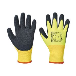 PARKSIDE® Zateplené latexové pracovní rukavice (7, žlutá/černá)
