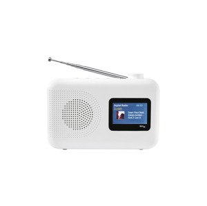 SILVERCREST® Rádio DAB+ / FM SDABC 1 A2 (bílá)