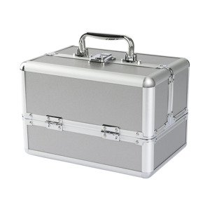 Kosmetický kufřík (stříbrná)