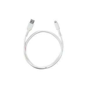 TRONIC® Kabel pro nabíjení a přenos dat Lightnin (bílá/USB-A)
