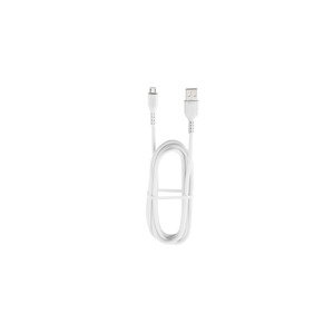 TRONIC® Kabel pro nabíjení a přenos dat USB-C, U (USB-A na micro-USB/bílá)