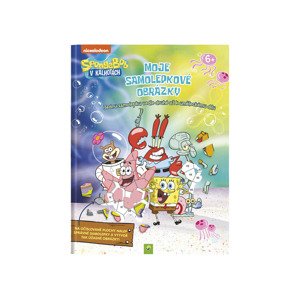 Dětská kniha s aktivitami (SpongeBob v kalhotách)