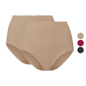 esmara® Dámské bezešvé tvarující kalhotky, 2 kus