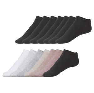 esmara® Dámské nízké ponožky, 7 párů