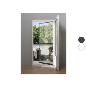 LIVARNO home Hliníkový dveřní rám se síťkou proti hmyzu, 1,0 x 2,1 m