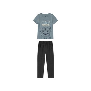 Chlapecké pyžamo (98/104, modrá / černá / Tlapková patrola )