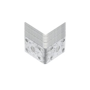 PARKSIDE® Děrovaný pozinkovaný úhelník (sada úhelníků k židlím, 60 x 40 mm, 10dílná)