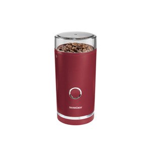 SILVERCREST® Elektrický mlýnek na kávu SKMS 180 A1 (červená)